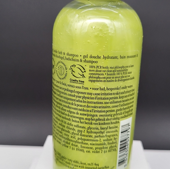 Philosophy 3-in-1 Margarita Shower Gel, Bubble Bath & Shampoo, 6oz, New - Picture 3 of 3